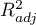 $R^2_{adj}$