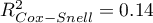 $R^2_{Cox-Snell}=0.14$